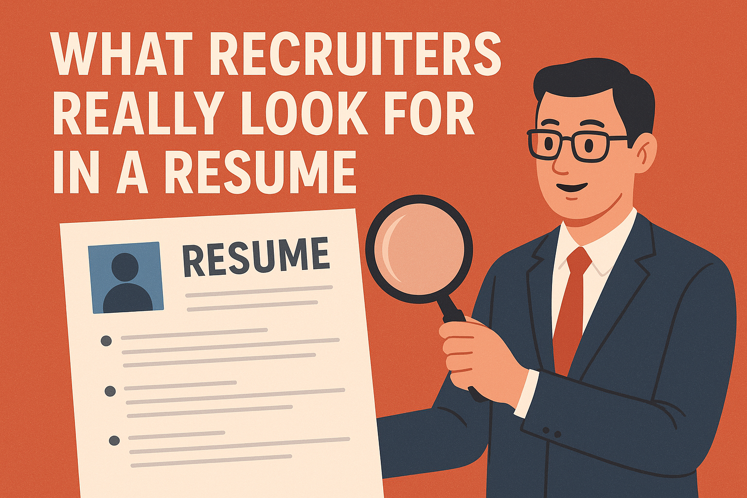 What Recruiters Really Look for in a Resume
